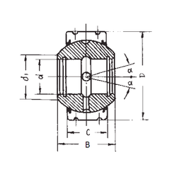 Bearing GEK30XS-2RS images