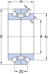 Bearing BTW 110 CTN9/SP images