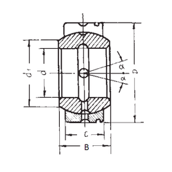 Bearing GE70XS/K images