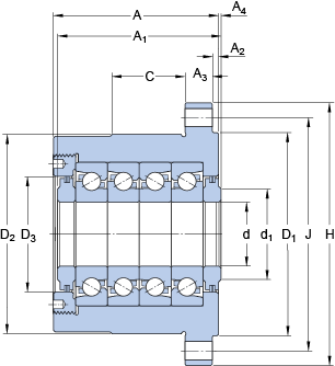 Bearing FBSA 206 A/QBC images