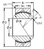 Bearing GEBK22S images