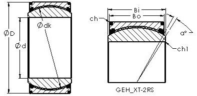 Bearing GEH420XT-2RS images