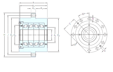 Bearing BSQU 220 TFT images