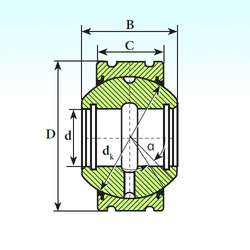 Bearing GEK 25 XS 2RS images