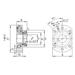 Bearing DKLFA2590-2RS images