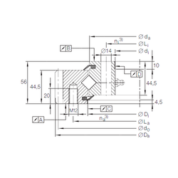 Bearing XSA 14 0544 N images