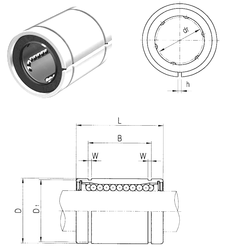 Bearing LME40AJ images