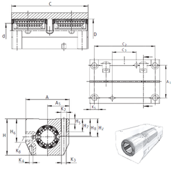 Bearing KTSG12-PP-AS images