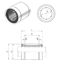 Bearing LM6 images