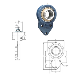 Bearing UCFB205 images