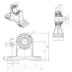 Bearing UKPH206H images