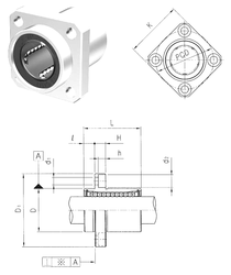 Bearing LMEKP40 images