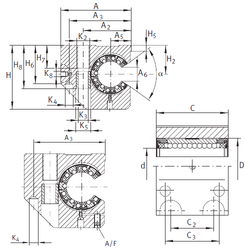 Bearing KGNCS 20 C-PP-AS images