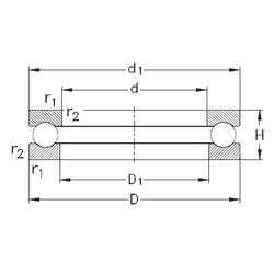 Bearing 511/500-FP images