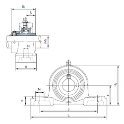 Bearing UGP204 images