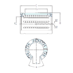 Bearing LBCF 12 A images