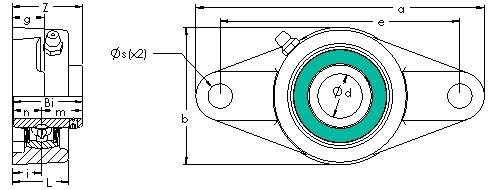 Bearing UCFL 209 images