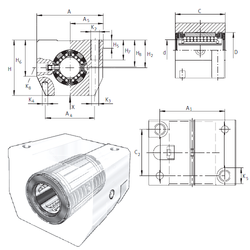 Bearing KGSNG12-PP-AS images