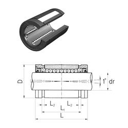 Bearing LMBS24UUOP images