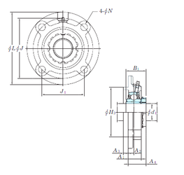 Bearing UKFCX11 images