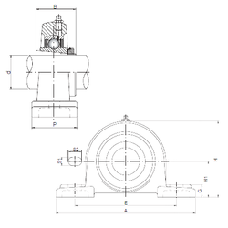 Bearing UKP218 images