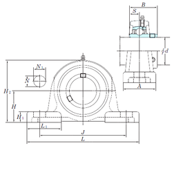 Bearing UCPX17 images