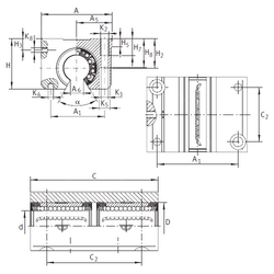 Bearing KTNO 12 C-PP-AS images