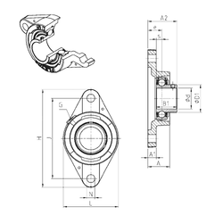 Bearing USFLE207 images