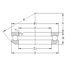 Bearing 53216 images