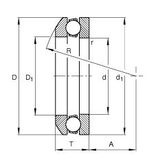 Bearing 53307 images