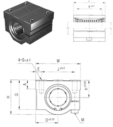 Bearing SCJ50UU images