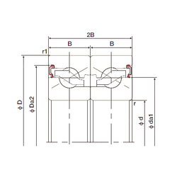 Bearing 15TAB04DB-2LR images