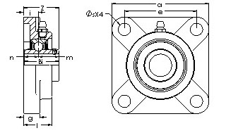 Bearing UCF 204-12E images