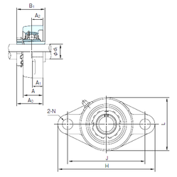 Bearing UKFLX06+H2306 images