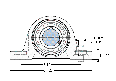 Bearing YAR 204-012-2FW/VA201 images