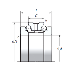 Bearing 160TAC20D+L images