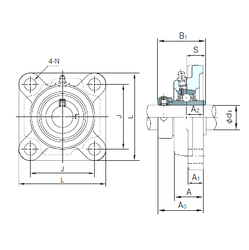 Bearing UGF204 images