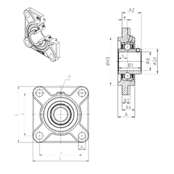 Bearing UCFS324 images