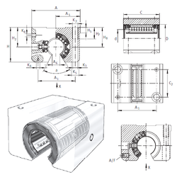 Bearing KGSNOS12-PP-AS images