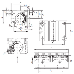 Bearing KTNOS 12 C-PP-AS images