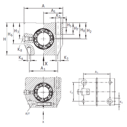 Bearing KGNS 12 C-PP-AS images