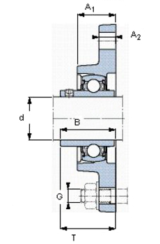 Bearing YAR 205-2FW/VA228 images