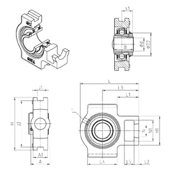 Bearing UKT318H images