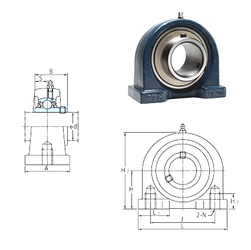 Bearing UCPA209-26 images