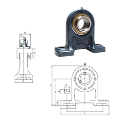 Bearing UCPH207-22 images