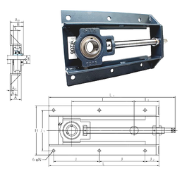 Bearing UCTH212-300 images