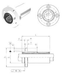 Bearing LMEFP12LUU images