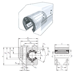 Bearing KGSC20-PP-AS images