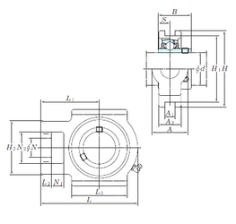 Bearing UCTX14-44 images