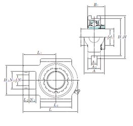 Bearing UKTX17 images